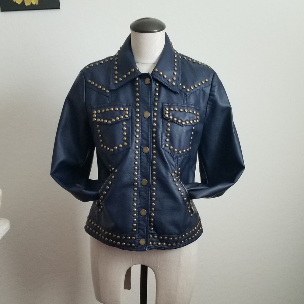 V Cristina Leather jacket